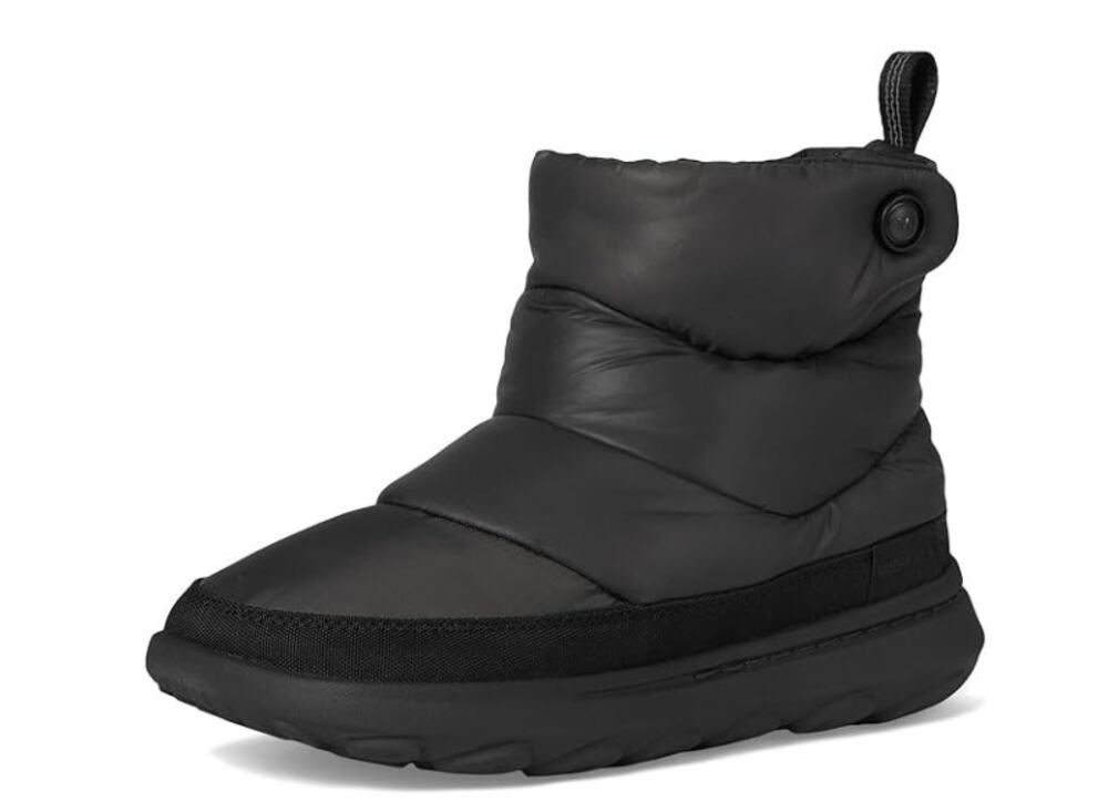 Merrell Womens Hut Moc 2 Quilted Snow Boots Size 8 M Black Lightweight Snap NIB